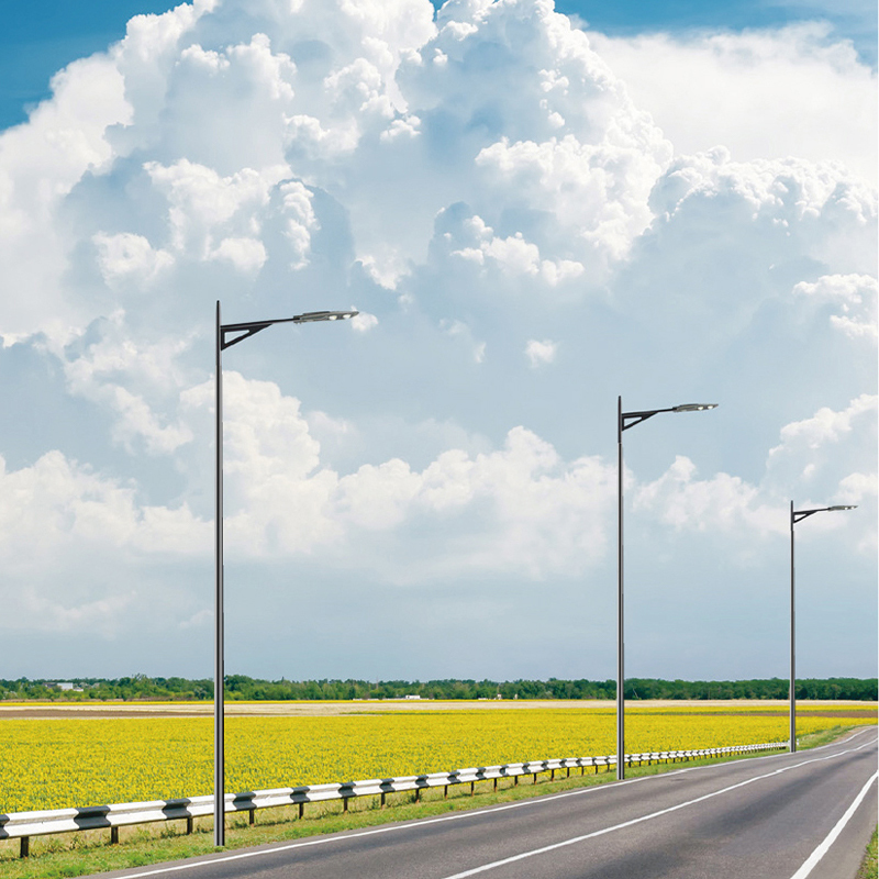 Poteau de chaussée conique en aluminium des BERMUDES