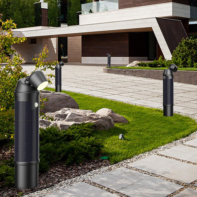 Poteau lumineux solaire flexible HJT ALBA