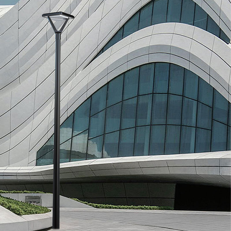 Poteau lumineux solaire en aluminium monocristallin SINAIA