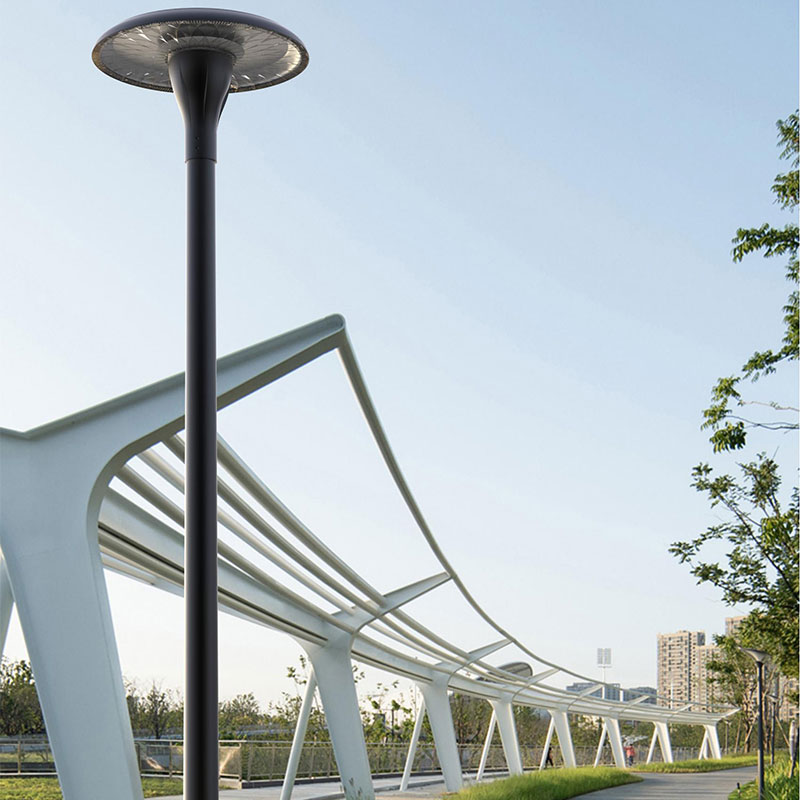 Pôle d'éclairage solaire en silicium monocristallin ORVIETO