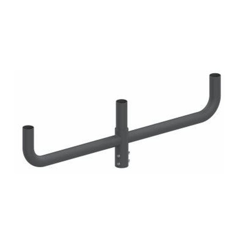 Adaptateur de tenon de poteau lumineux externe vertical rond de 5 po