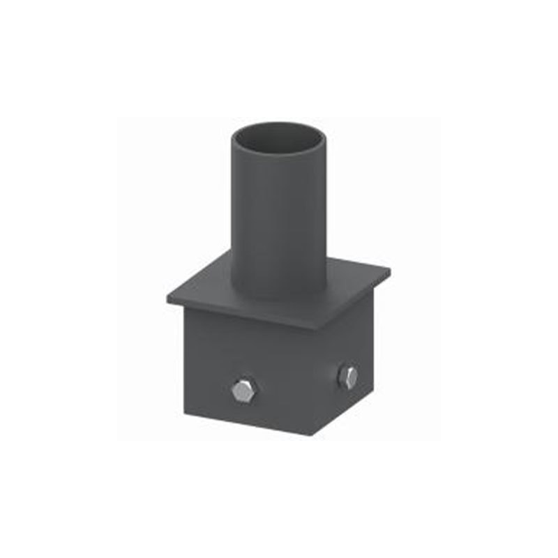 Poseur de poteaux lumineux à tenon vertical carré de 4 po